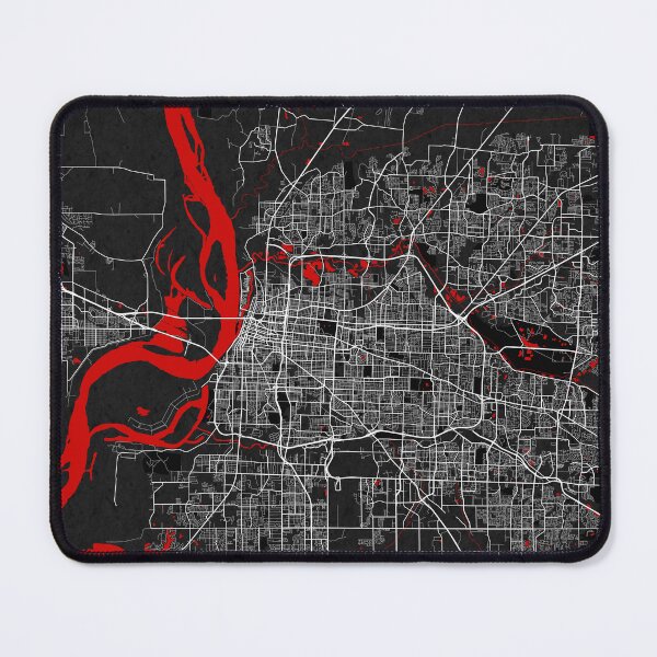 Item preview, Memphis City Map of Tennessee, USA - Oriental designed and sold by deMAP.
