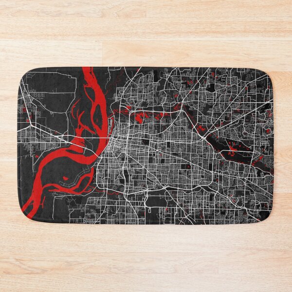 Item preview, Memphis City Map of Tennessee, USA - Oriental designed and sold by deMAP.