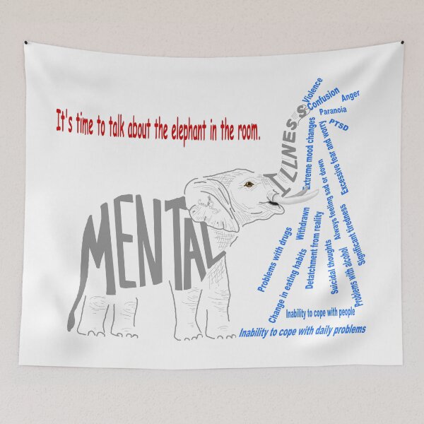 Item preview, Mental Illness Awareness. designed and sold by cameoivory.