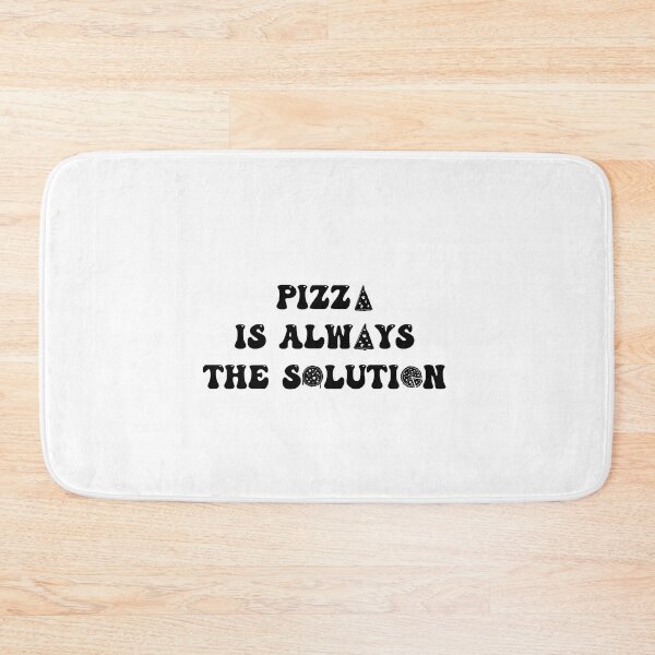 Item preview,  PIZZA IS ALWAYS THE SOLUTION STICKERS,PIZZA LOVERS STICKERS, FUNNY PIZZA DAY STICKERS designed and sold by OthStore.