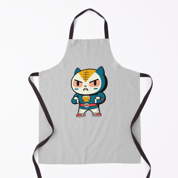 Item preview, Lucha Libre Cats | Mexican Wrestling | Anime Cats | Kawaii Cats | Chibi Cats | Lucha Libre Cats 79 | El Ganador designed and sold by Catcosm.
