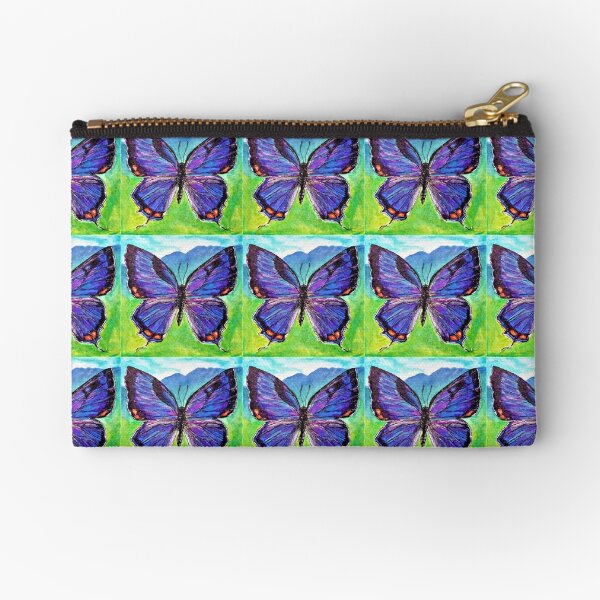 Butterfly Painting Zipper Pouch
