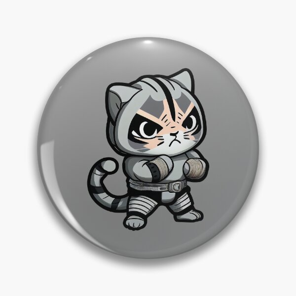 Item preview, Lucha Libre Cats | Mexican Wrestling | Anime Cats | Kawaii Cats | Chibi Cats | Lucha Libre Cats 83 | La Avena designed and sold by Catcosm.