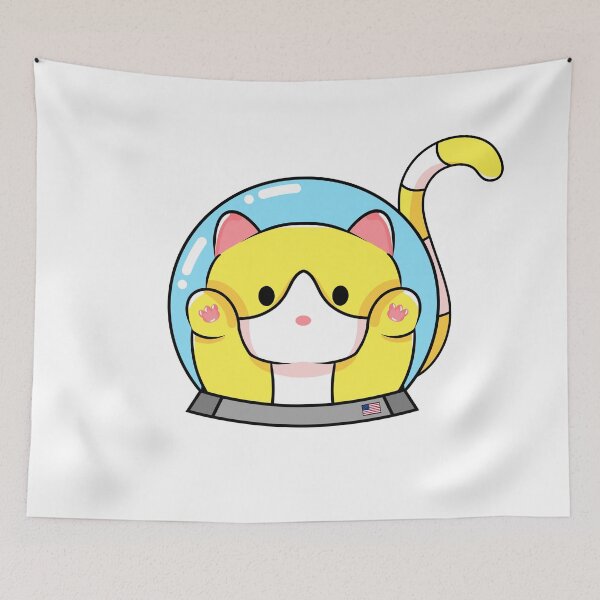 Item preview, Ap Lang Space Cat Yellow designed and sold by CoupleSnack.