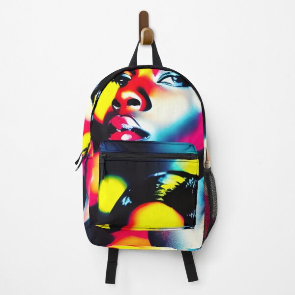 Item preview, Colorful abstract portrait | Pop art aesthetic designed and sold by CiceroSpin.