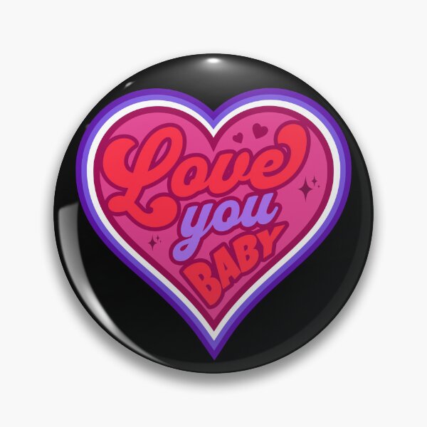 Artikelvorschau, Love You Baby Valentine's Day Heart entworfen und verkauft von DreamSwiftly.