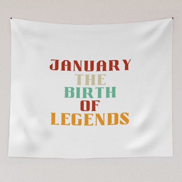 Item preview, January The Birth Of Legends designed and sold by LadyHustle.