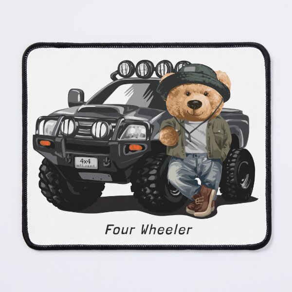 Item preview, Four Wheel Teddy - Four Wheeler designed and sold by RCJLifestyles.
