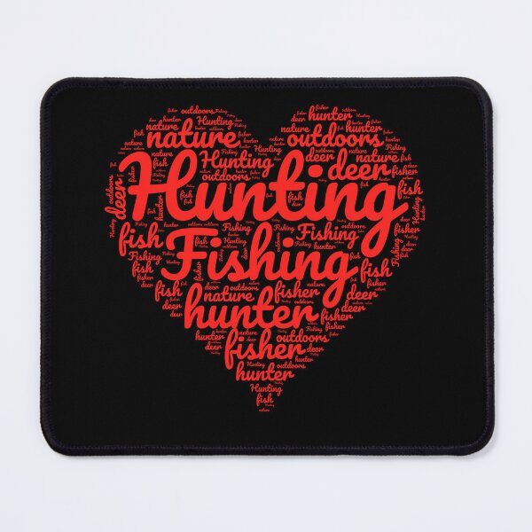 Item preview, huntin,fishing in a heart designed and sold by Adam-the-maker.