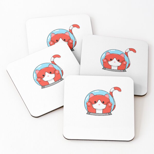 Item preview, Ap Lang Space Cat Red designed and sold by CoupleSnack.