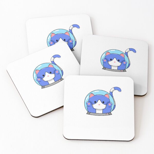 Item preview, Ap Lang Space Cat Dark Blue designed and sold by CoupleSnack.