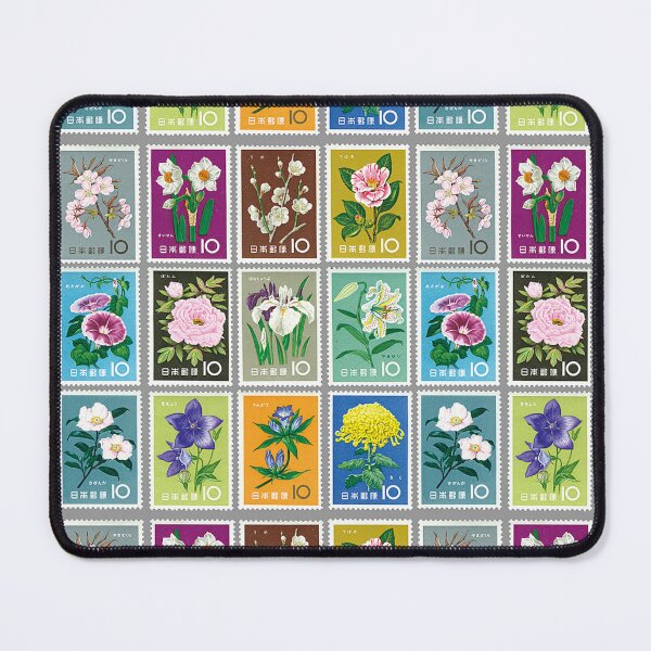 Item preview, Flower Series Japan Postage Stamps 10 designed and sold by MEG-mon.