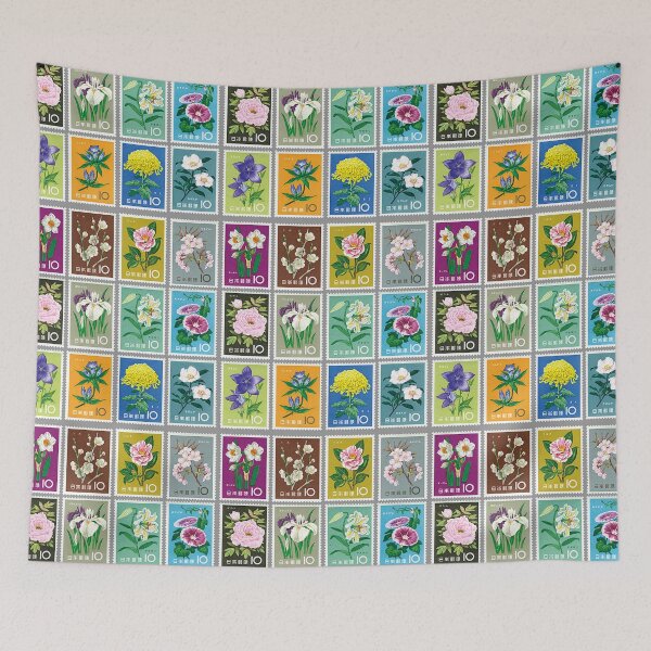 Item preview, Flower Series Japan Postage Stamps 10 designed and sold by MEG-mon.