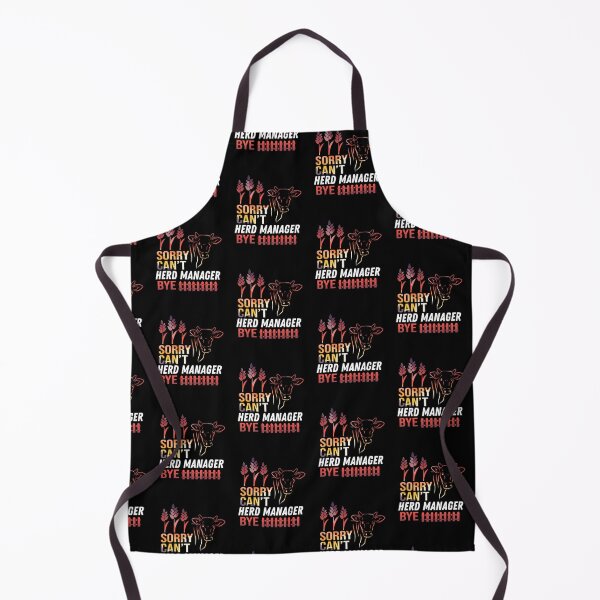 Item preview, Red version of Sorry. Can't. I'm a Herd Manager. Bye! designed and sold by FarmsteadAcers.