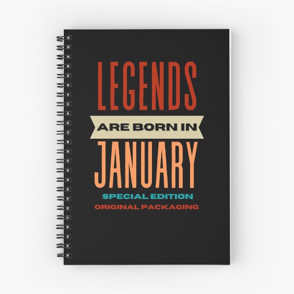 Item preview, Legends Are Born In January Special Edition Original Packaging designed and sold by LadyHustle.