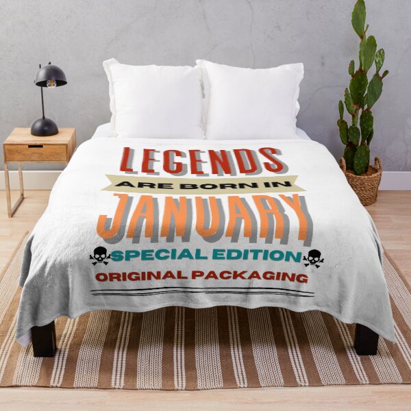 Item preview, Legends Are Born In January Special Edition Original Packaging designed and sold by LadyHustle.