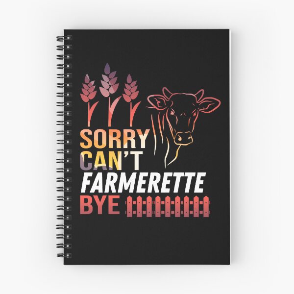 Item preview, Red version of Sorry. Can't. I'm a Farmerette. Bye! designed and sold by FarmsteadAcers.