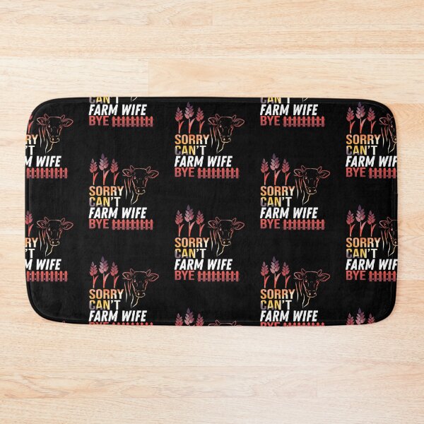 Item preview, Red version of Sorry. Can't. I'm a Farm Wife. Bye! designed and sold by FarmsteadAcers.
