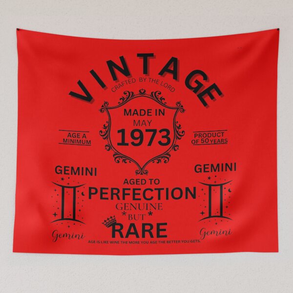 Item preview,   vintage birthday design  1973 designed and sold by mottyshop.