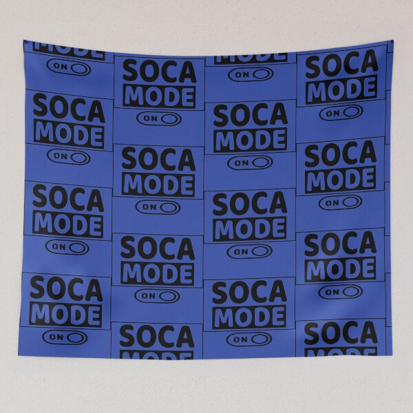 Item preview, Soca Mode Brand Logo in Black Print - Soca Mode designed and sold by Soca-Mode.