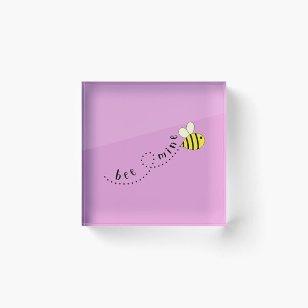 Item preview, Bee Mine - Funny Valentines Quotes designed and sold by LMoonDesigns.