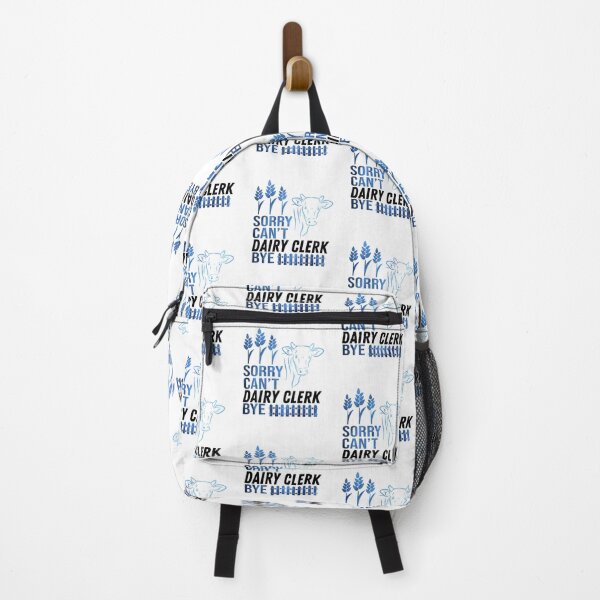 Item preview, White version of Sorry. Can't. I'm a Dairy Clerk. Bye! designed and sold by FarmsteadAcers.