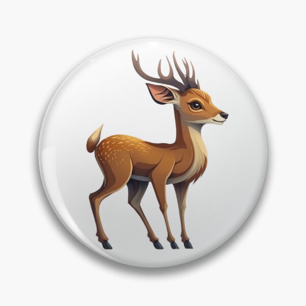 Item preview, Darla the Deer designed and sold by BinormalStuidos.