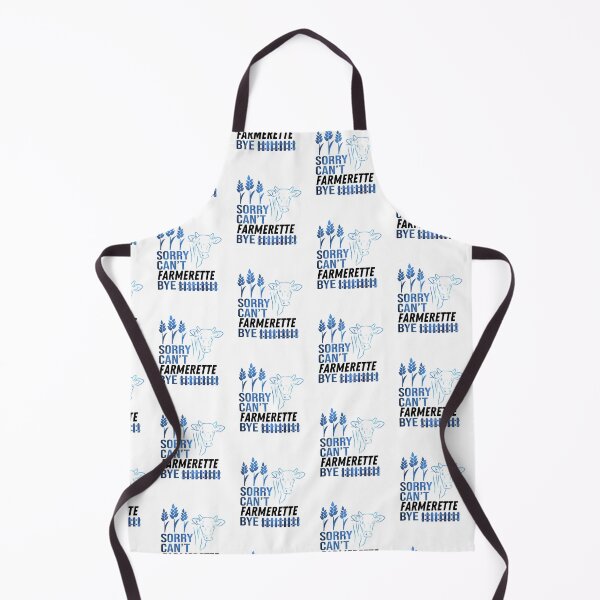 Item preview, White version of Sorry. Can't. I'm a Farmerette. Bye! designed and sold by FarmsteadAcers.