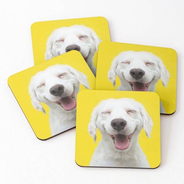 Item preview, happy dog smiling designed and sold by jeronimobadwolf.