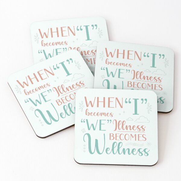 Item preview, When I Becomes We, Illness Becomes Wellness designed and sold by PaperRain.