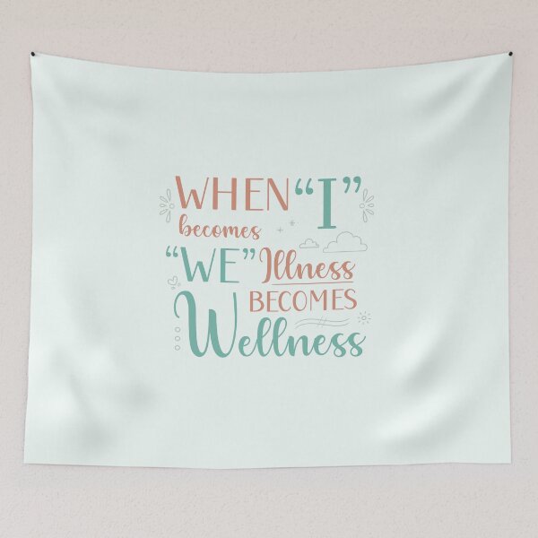 Item preview, When I Becomes We, Illness Becomes Wellness designed and sold by PaperRain.