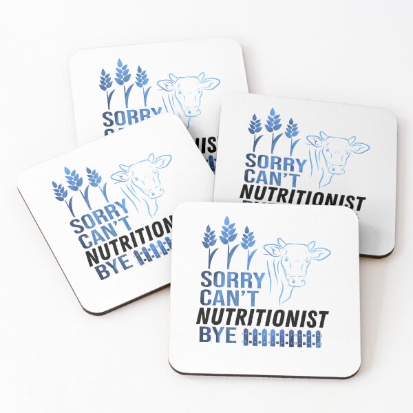 Item preview, White version of Sorry. Can't. I'm a Nutritionist. Bye! designed and sold by FarmsteadAcers.