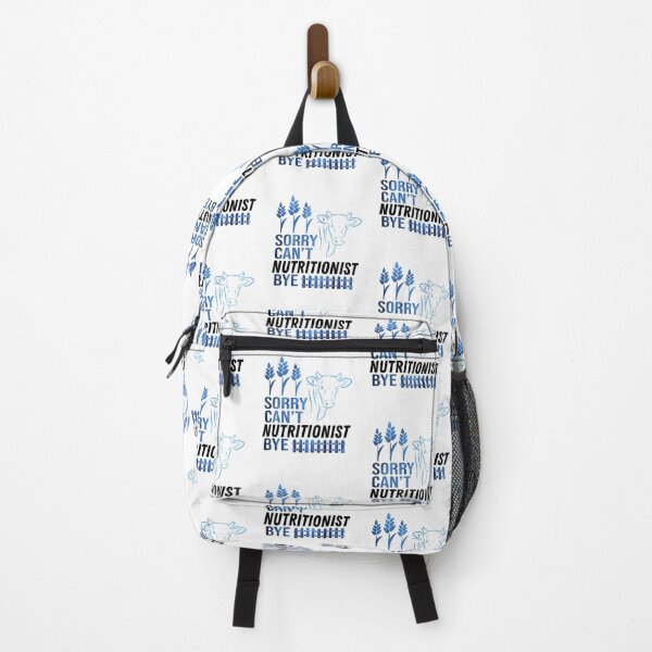 Item preview, White version of Sorry. Can't. I'm a Nutritionist. Bye! designed and sold by FarmsteadAcers.