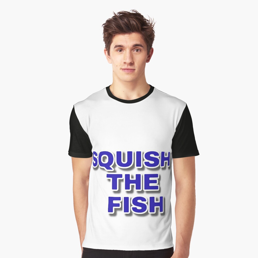 Squish the Fish II T-Shirt Essential T-Shirt for Sale by churchon006