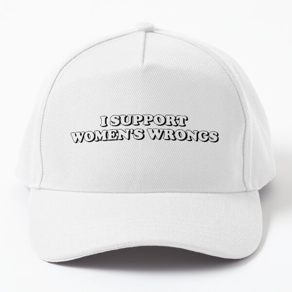 Je soutiens les torts des femmes Casquette de baseball