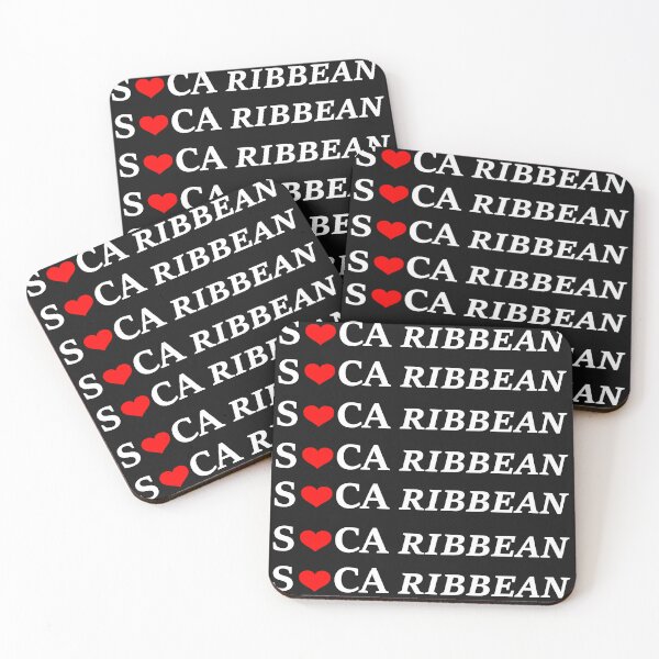 Item preview, Soca Caribbean combined with So Caribbean in White Print designed and sold by Soca-Mode.