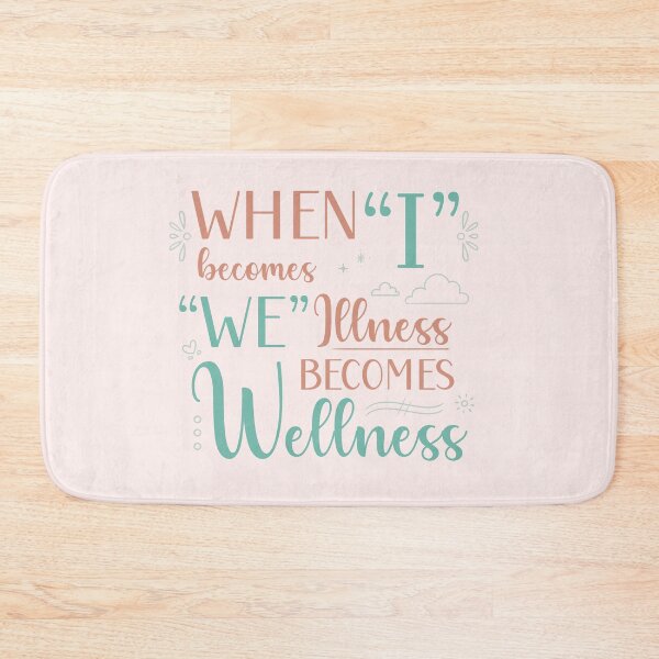 Item preview, When I Becomes We, Illness Becomes Wellness in pink designed and sold by PaperRain.