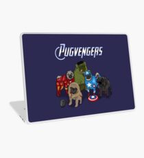 The Pugvengers Laptop Skin