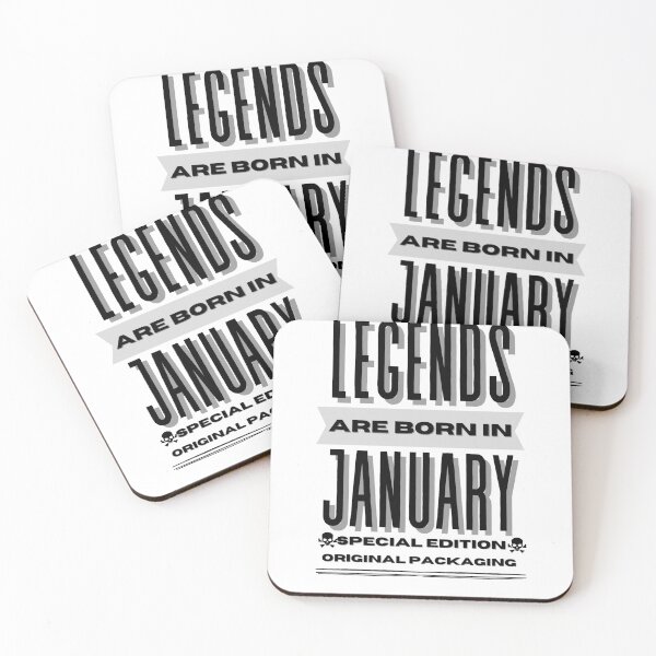 Item preview, Legends Are Born In January Special Edition Original Packaging designed and sold by LadyHustle.