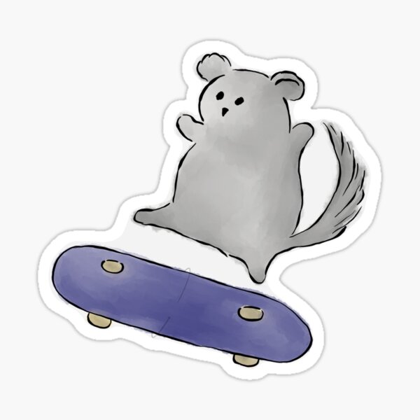 Item preview, Chinchilla Kickflip designed and sold by Simplybrushed.