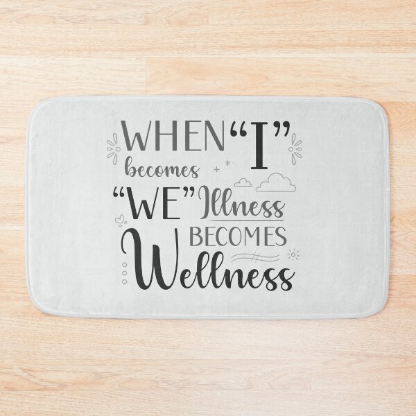 Item preview, When I Becomes We, Illness Becomes Wellness in Black and White designed and sold by PaperRain.