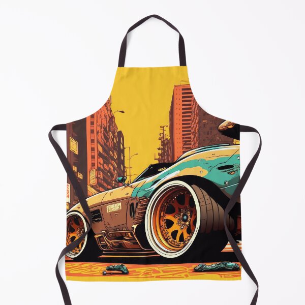 Item preview, Sports Car in the Streets of Tokyo Sunset designed and sold by ultra-cool.