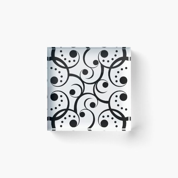 Item preview, Swirls - black on white designed and sold by JRP Design.