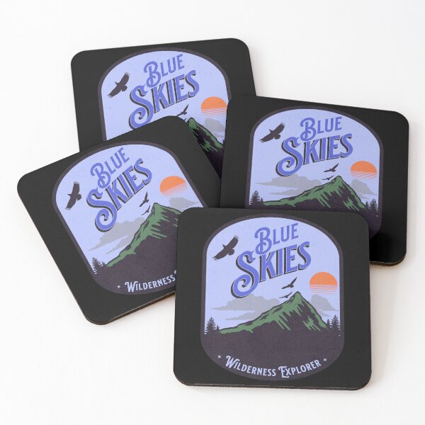 Item preview, Blue Skies Wilderness Adventure Explorer Club designed and sold by DreamSwiftly.