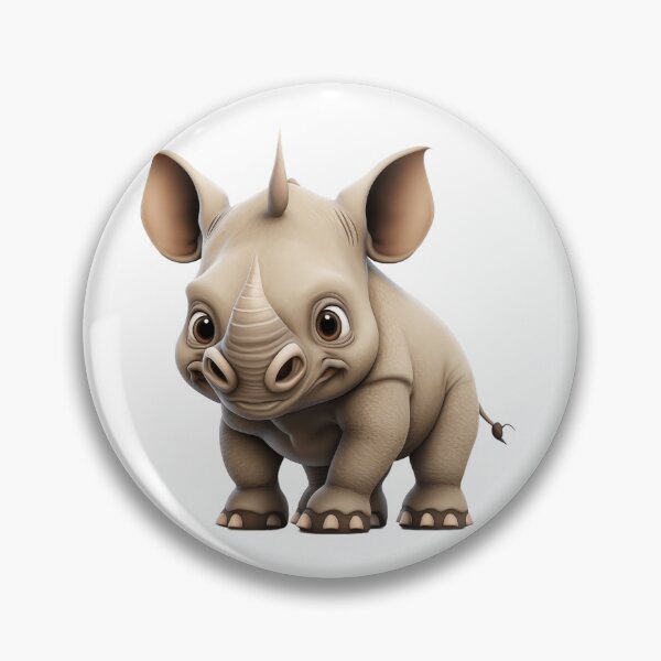 Item preview, Mischievous Rhinoceros designed and sold by BinormalStuidos.