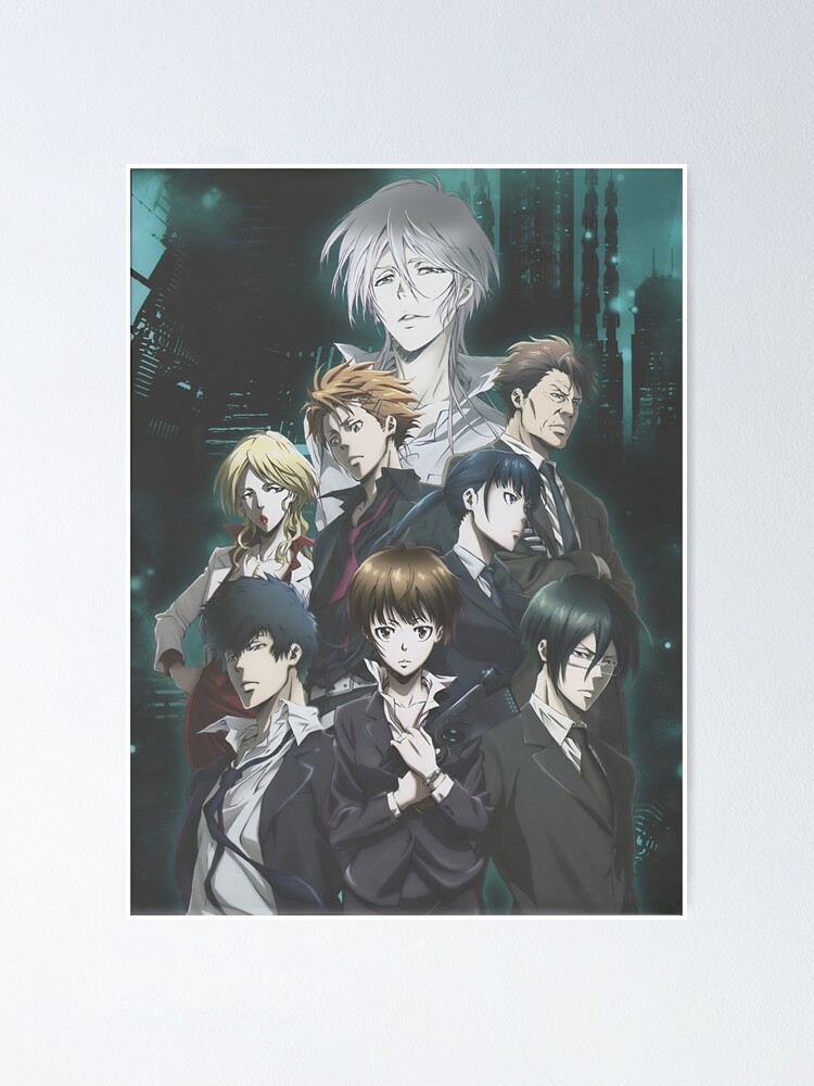 Psycho Pass Poster for Sale by Ani Manga