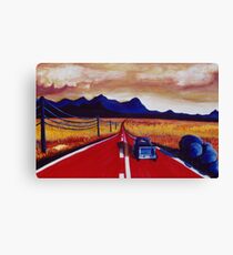 Red Road Canvas Print