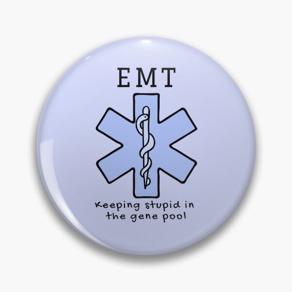 Artikelvorschau, EMT hält sich im Genpool dumm EMS, Sanitäter entworfen und verkauft von Crafty-Anomaly.