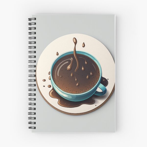 Item preview, Wake Up and Smell the Coffee - Coaster Art Illustration designed and sold by PixelPerfectCo.
