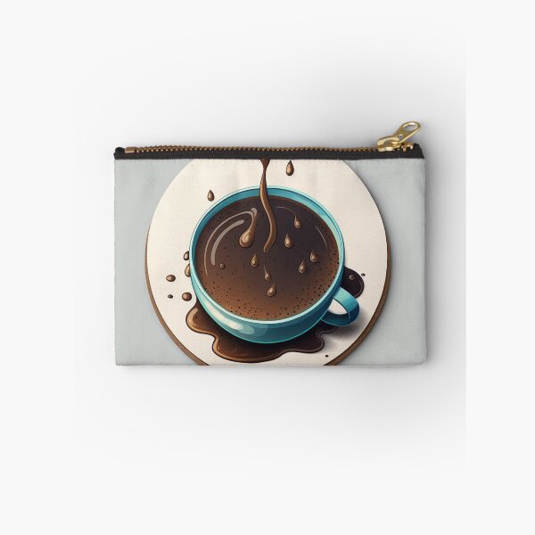 Item preview, Wake Up and Smell the Coffee - Coaster Art Illustration designed and sold by PixelPerfectCo.